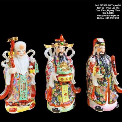 Bộ Tượng Tam Đa Phúc Lộc Thọ